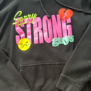 Chris Delia - sorry strong guys hoodie